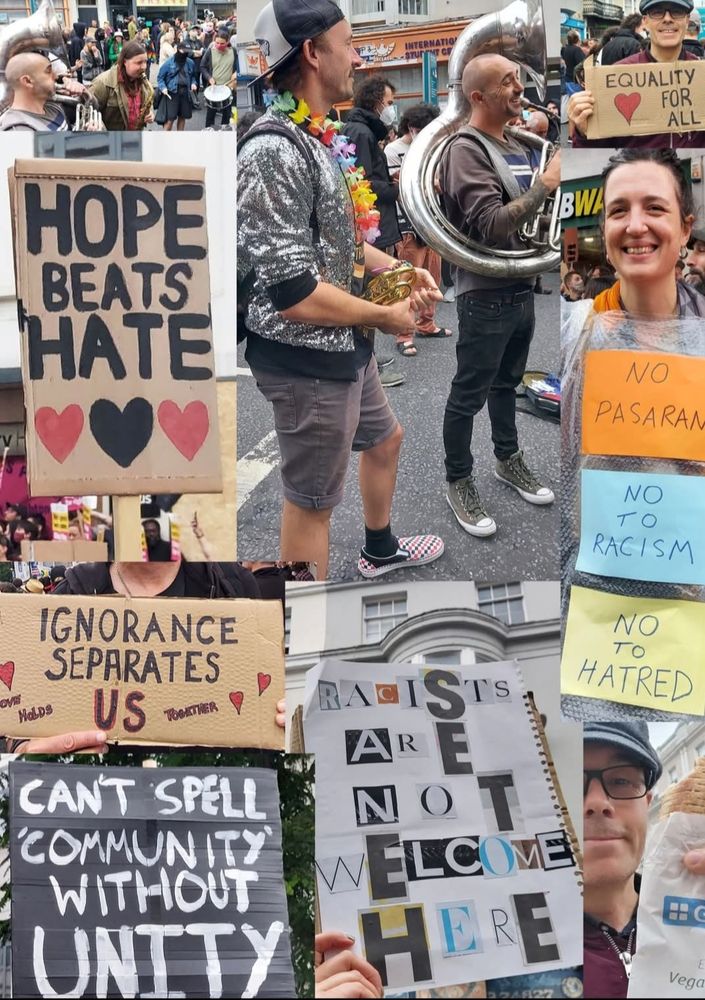 One year ago, the people of Brighton and Hove counter-protested the threat from anti-immigration rioters. It turned out to be a celebration on the streets!