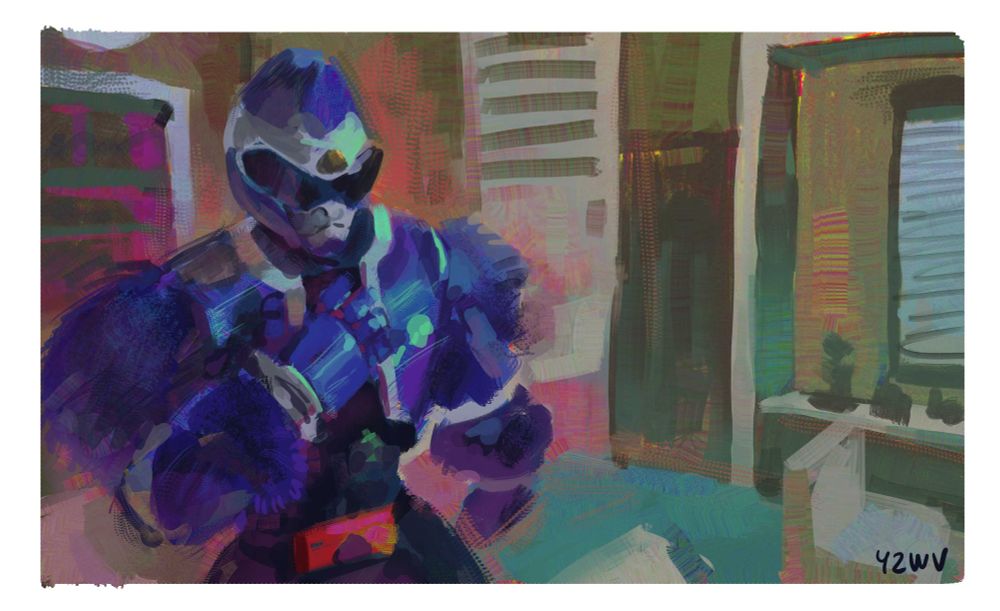 Digital painting study of Saru Brother
