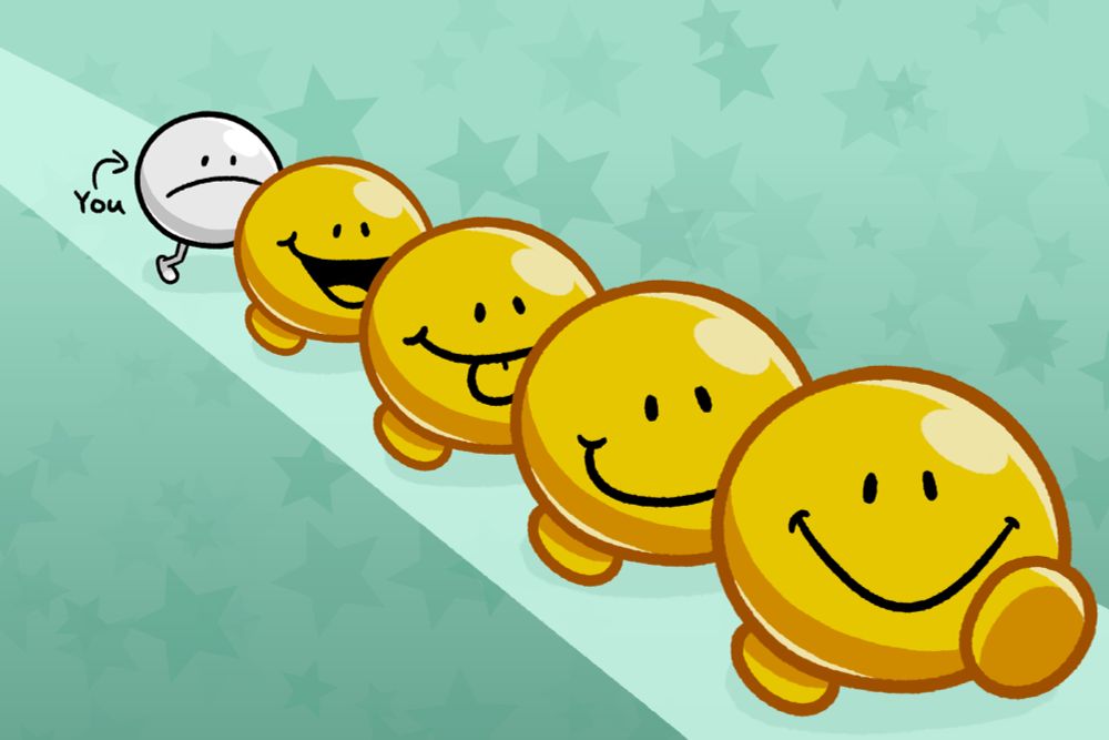 The Rhythm Heaven Groove creature follows a herd of glagglings.
