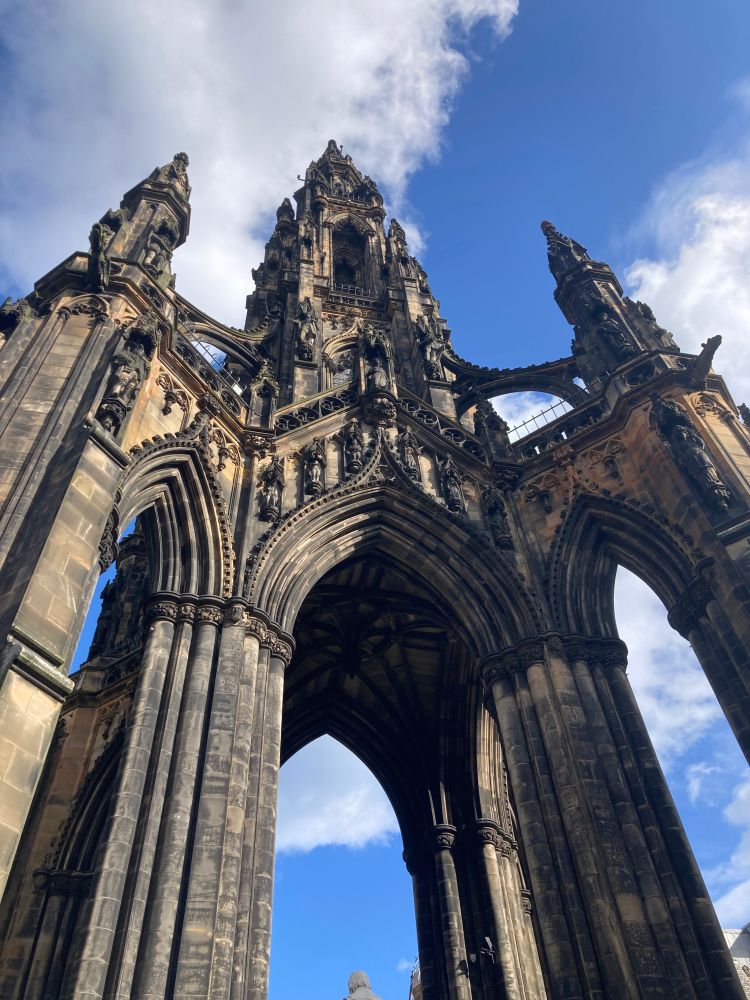 Scott Monument in Edinburgh