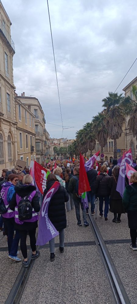 Photo de la manif