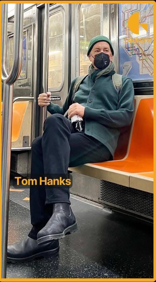 Hanks masked