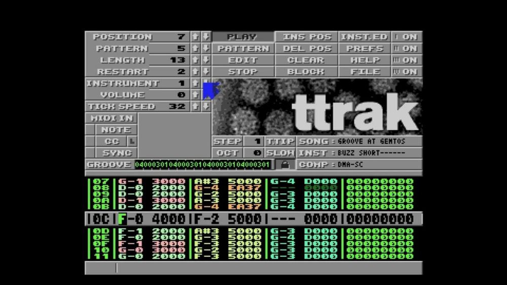 Groove at Gemtos by Dma-Sc (Atari ST TTRAK music)