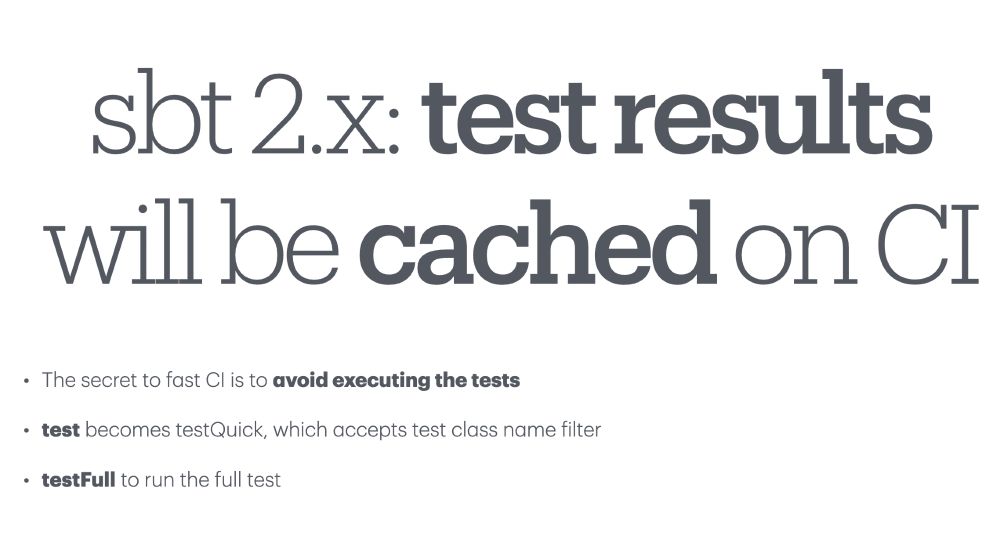 sbt 2.x: test results will be cached on CI