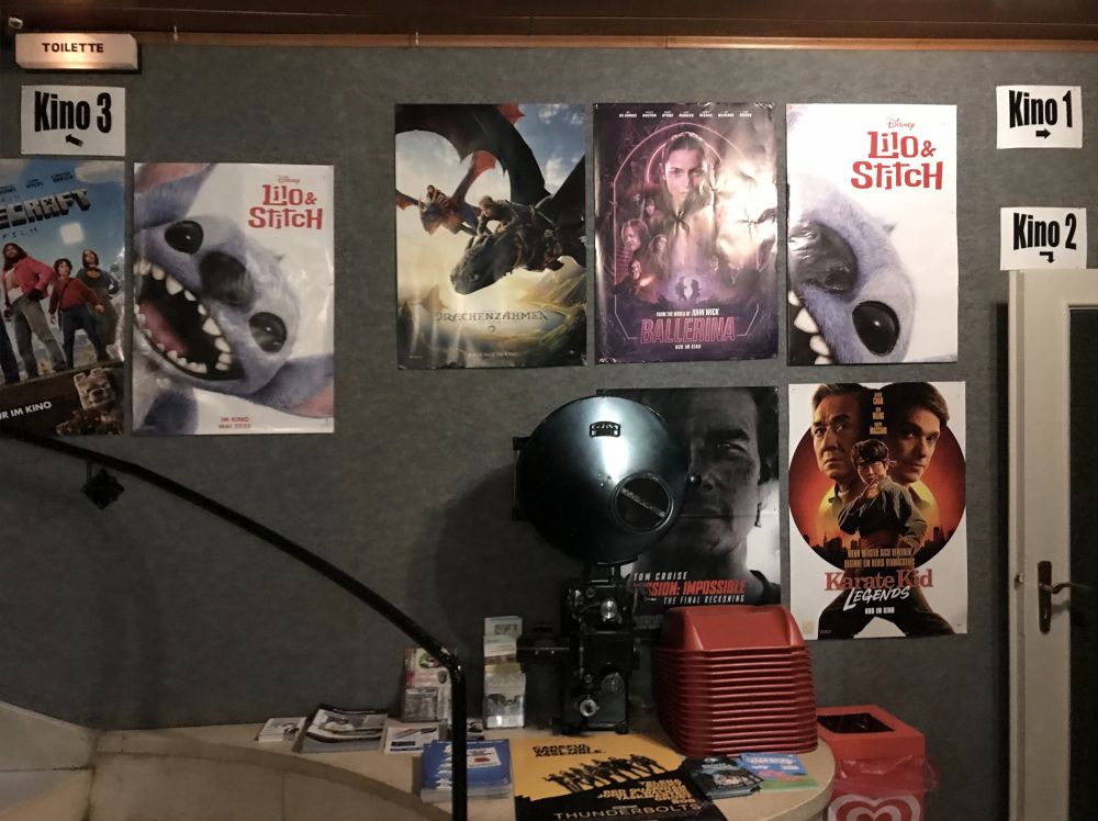Das Kino in Kelheim von innen.