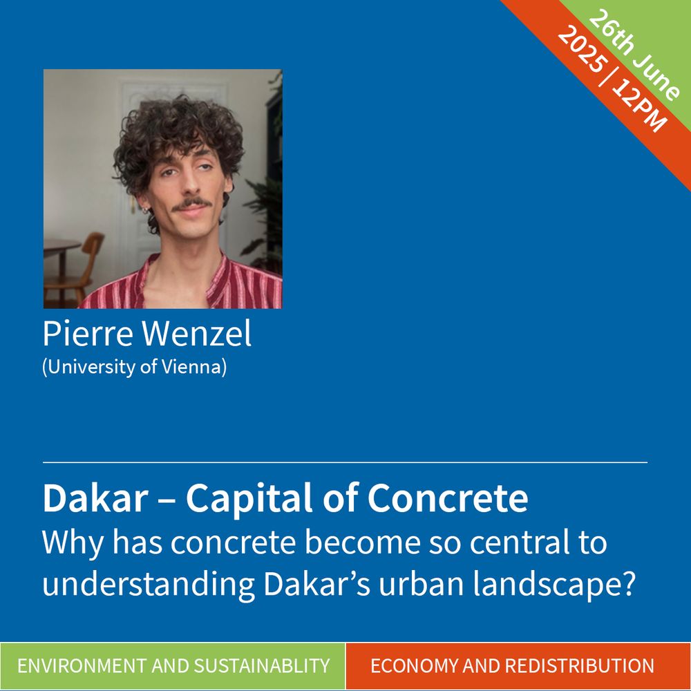 Graphic showing a portait photo of Pierre Wenzel and the title of the event.