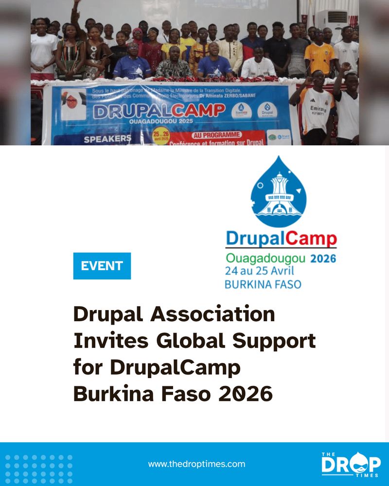 Drupal Association Invites Global Support for DrupalCamp Burkina Faso 2026