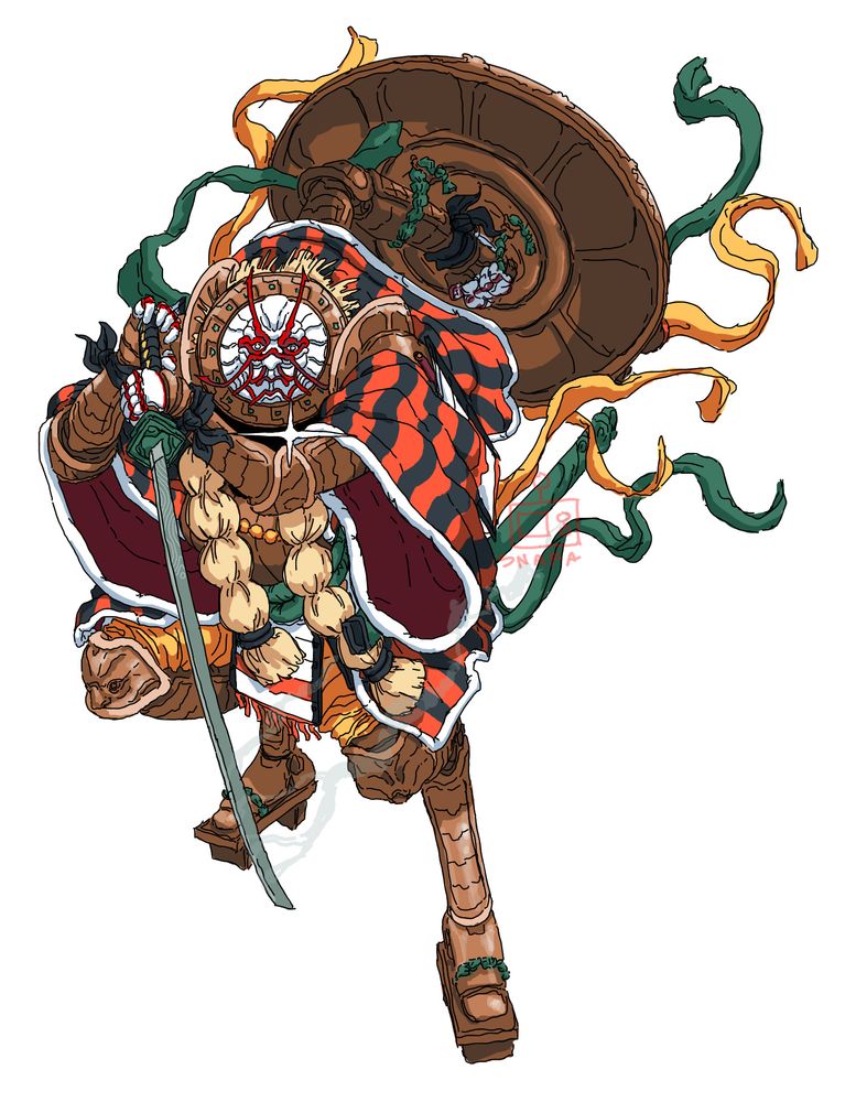 A Kabuki theater themed Orchis.