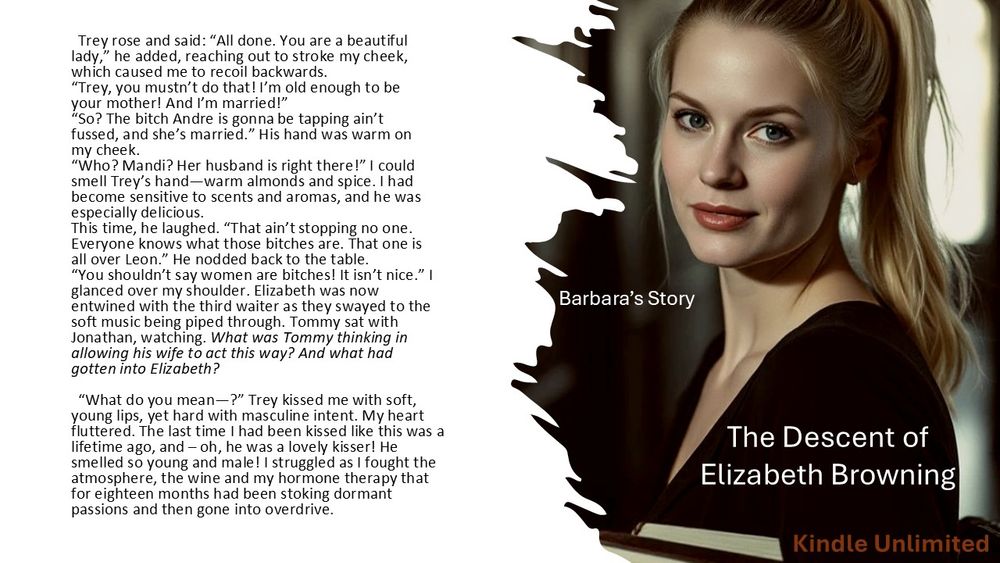 Elizabeth's mother, Barbara, is feeling the heat!
