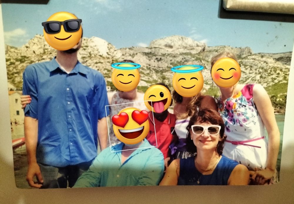 Mon mari,nos enfants à la calanque de sormiou 
