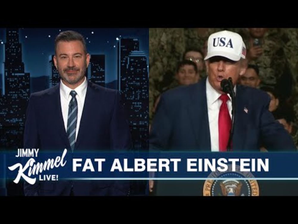 Trump Rambles to Our Troops in Japan & Jimmy Challenges Him to a Televised IQ Test vs Crockett & AOC