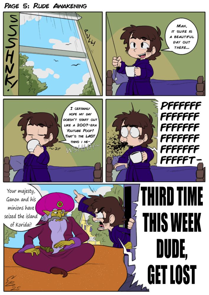 I just wonder what Ganon's up to!