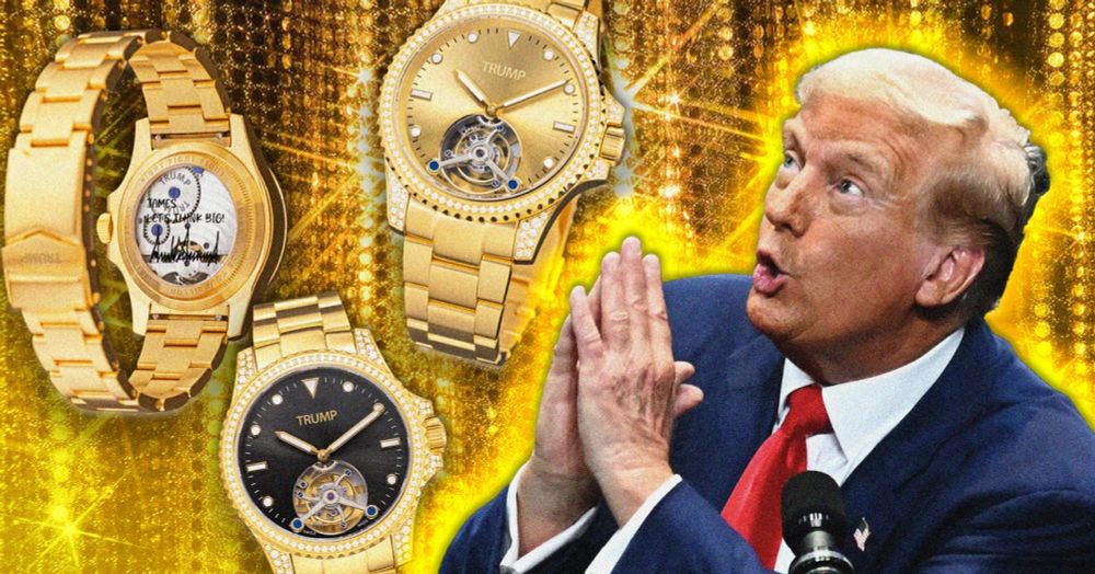 Trump’s $100,000 Watches Are the Most Tragic Celebrity Watch Yet