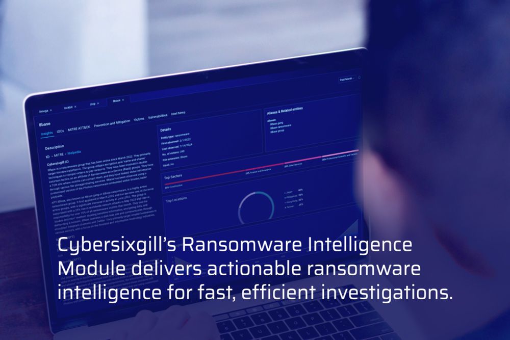 Cybersixgill Unveils Cutting-Edge Ransomware Intelligence Module to Enhance Cyber Defense