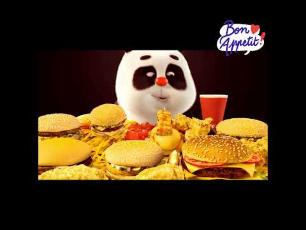 Je suis comme le panda🍔🍟🍔