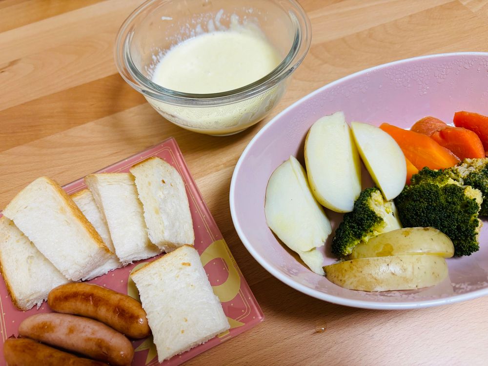 チーズフォンデュ