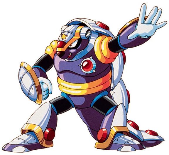 Armored Armadillo from Megaman X1
