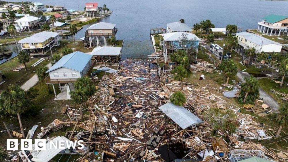 In pictures: Hurricane Helene destruction