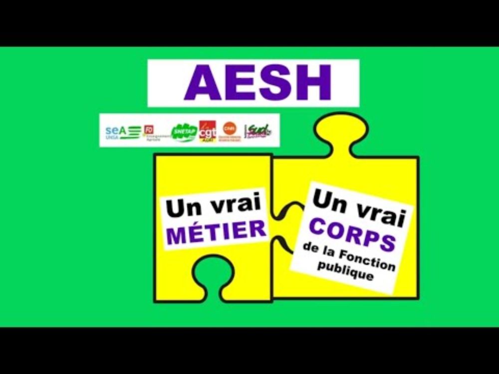 Pour les AESH, il faut un statut de fonctionnaire
