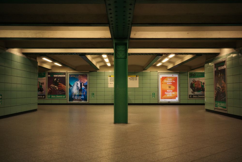 Der UBahnhof Magdalenenstraße.