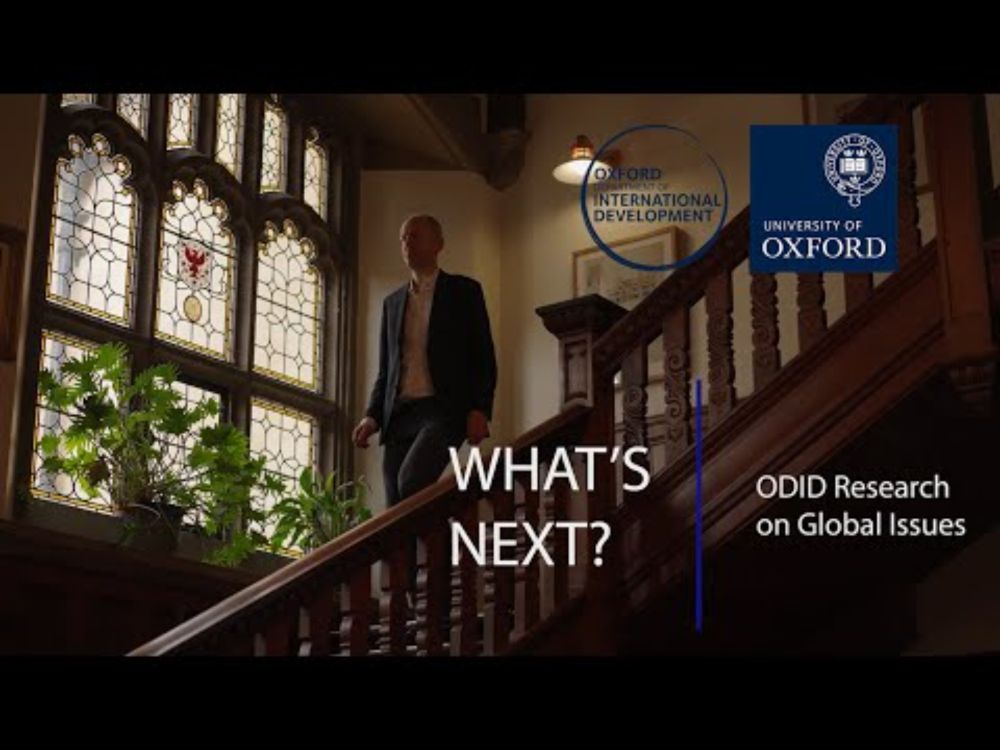 What's next? ODID research on global issues: refugee studies