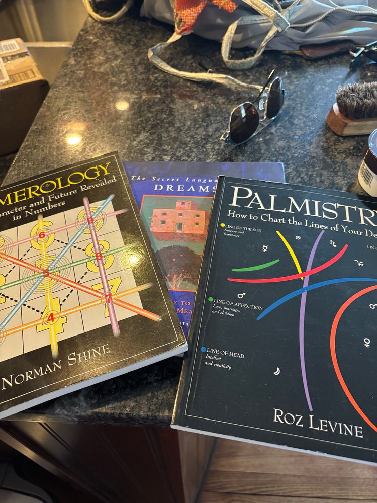 A set of OOP occult books. 