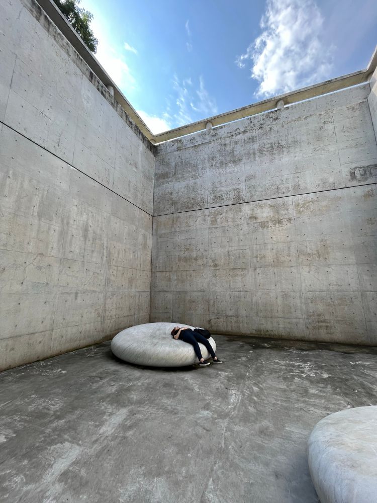 Brutalist art museum in Japan. 