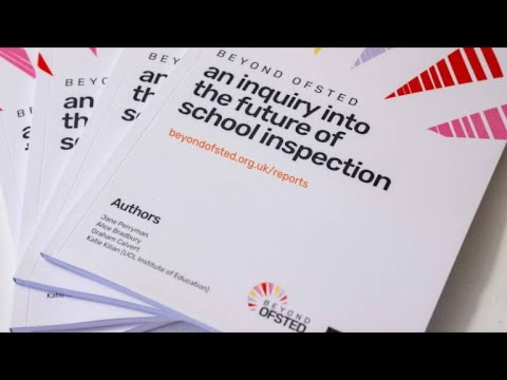 Lunch Hour Lecture | Beyond ‘Beyond Ofsted’ – the future of school inspection