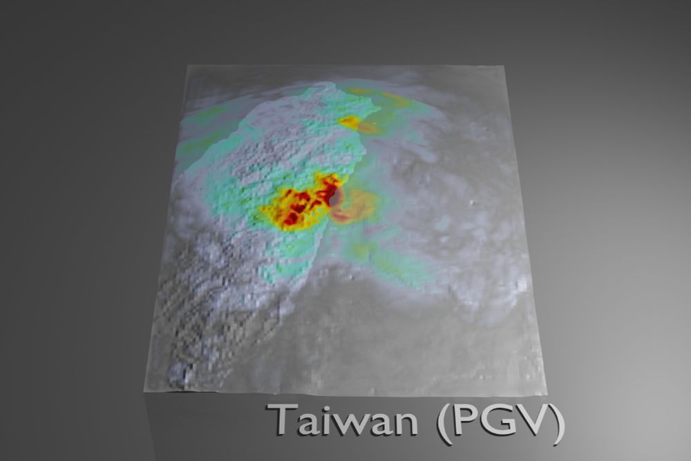 PGV shakemap for the 2024-04-02 Taiwan Mw 7.4 earthquake