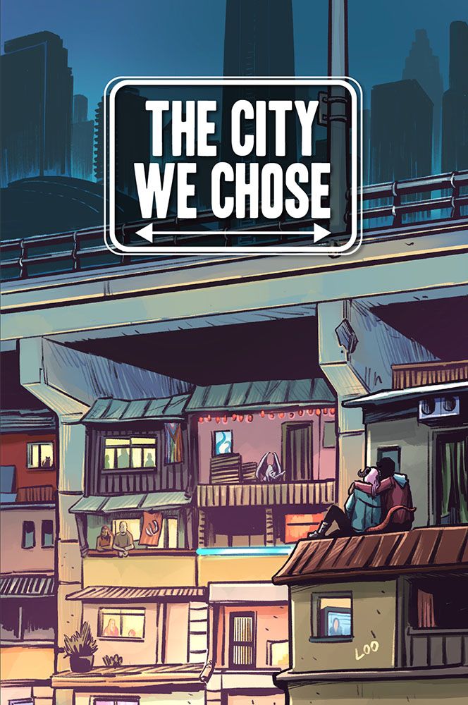Cover art for the TO Comix Press book The City We Chose