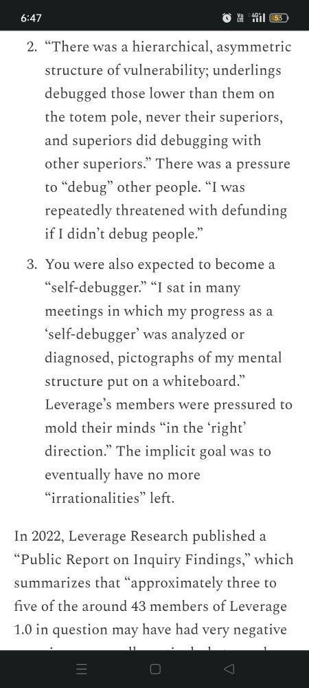 (Everything written and posted everywhere, barely scratches the surface, by the way

But, for now, it's important to see evidence of:

-baiting and switching
-recruitment, brainwashing, deceiving, radicalisation techniques
-the size, the investment, the extent, the reach

that sort of thing)