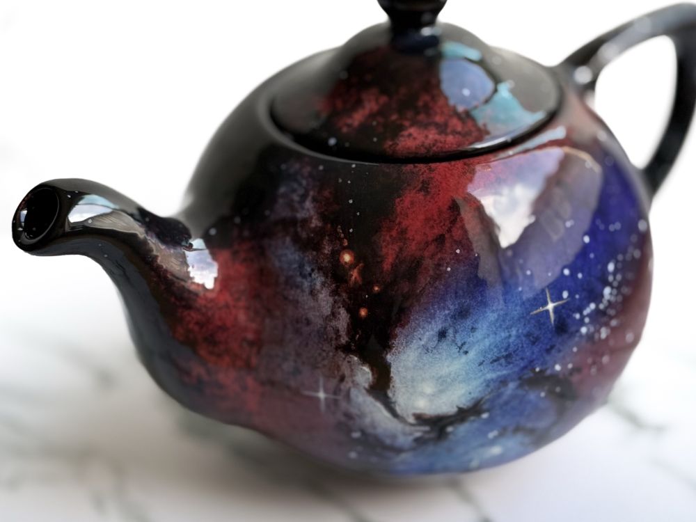Teapot featuring Messier 78
