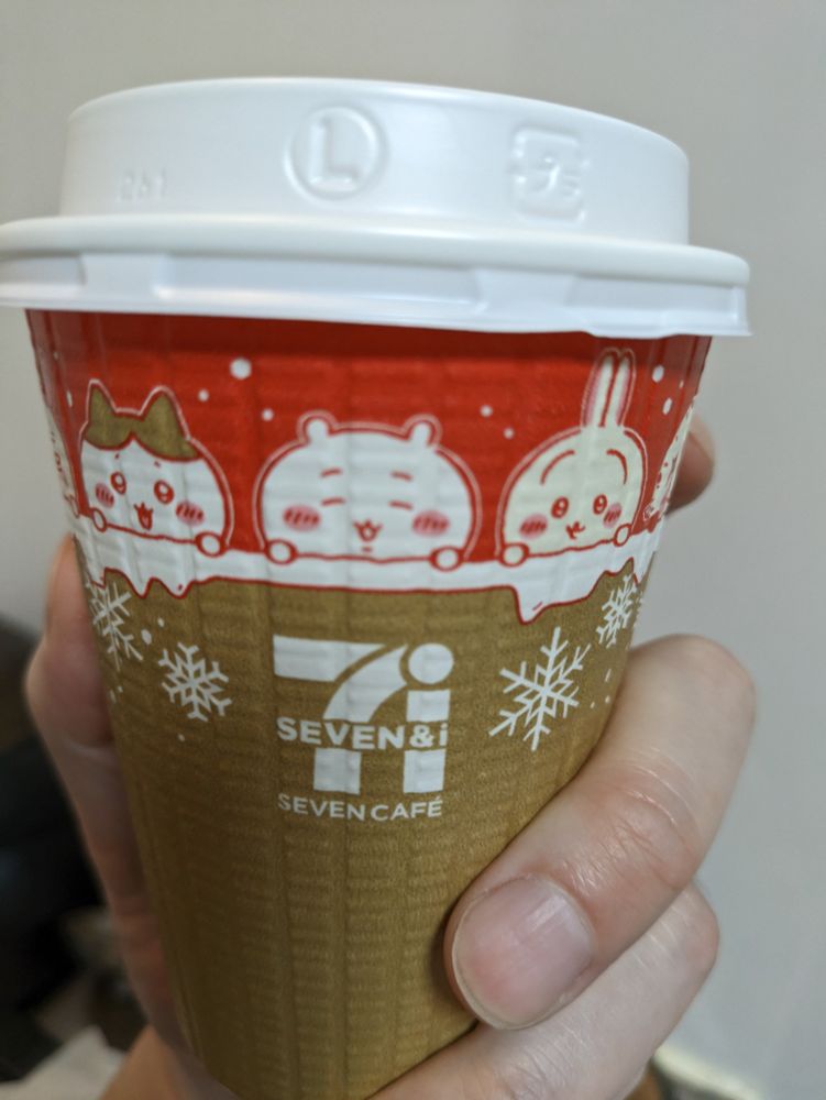 コーヒーの容器もちいかわ