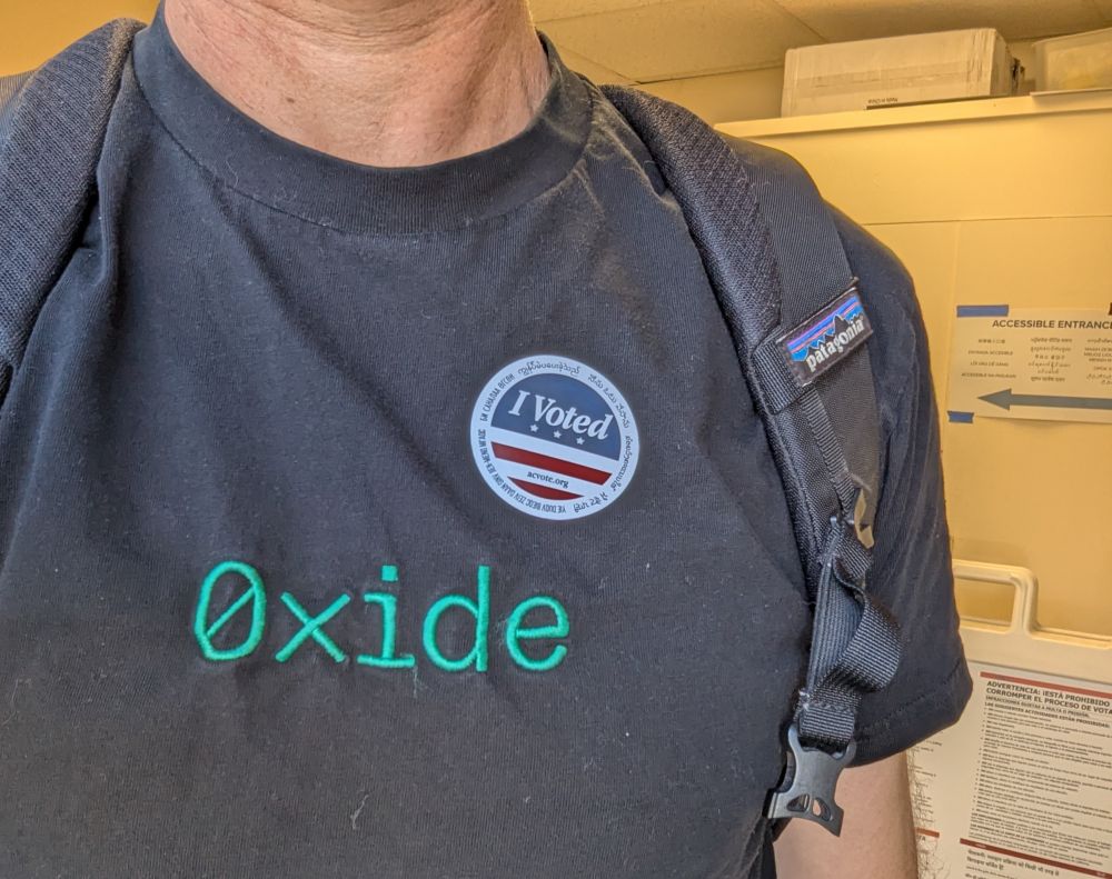 Me after voting today in California