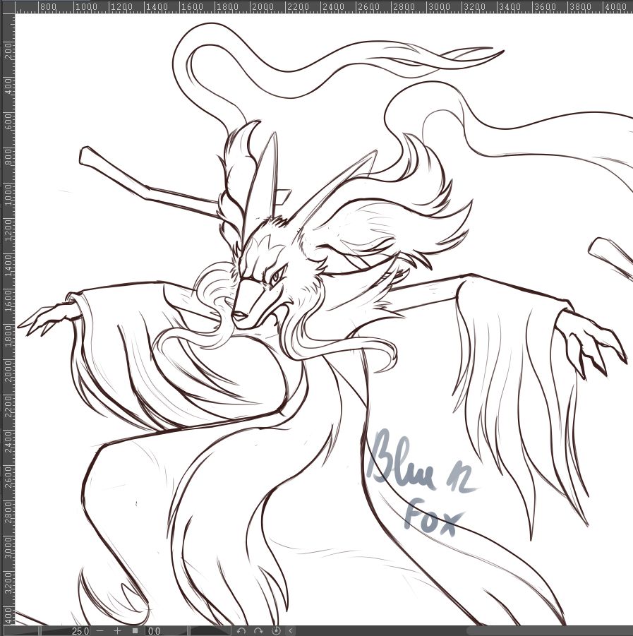 A Work in Progress of the new Mega Delphox in Pokemon Legends ZA