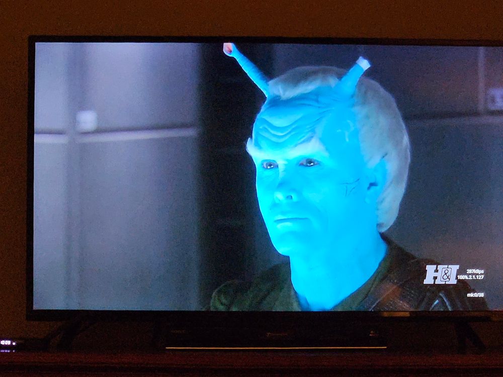 Shran with cut antenna 