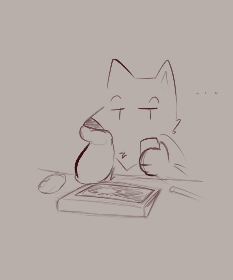 *scrolls through feeds instead of actually contributing to them*