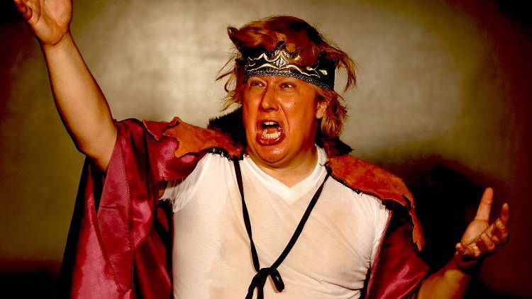 King Trump going mad