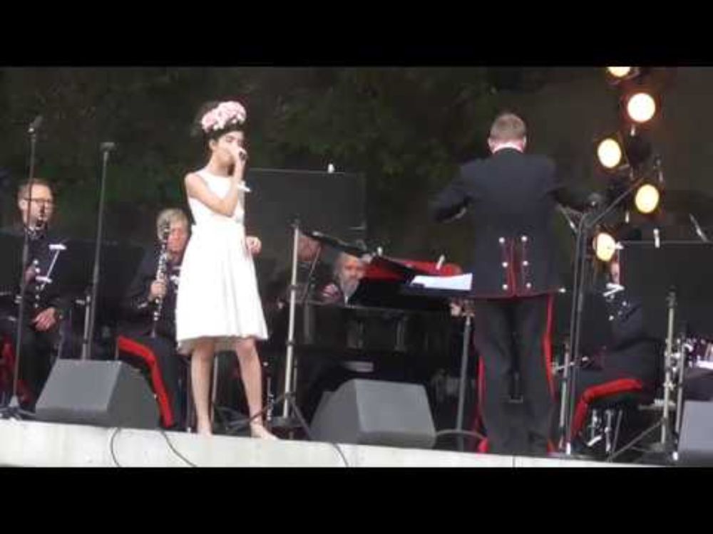 It's a Man's World - Angelina Jordan and Forsvarets Stabsmusikkorps - Oslo - 16.06.2018