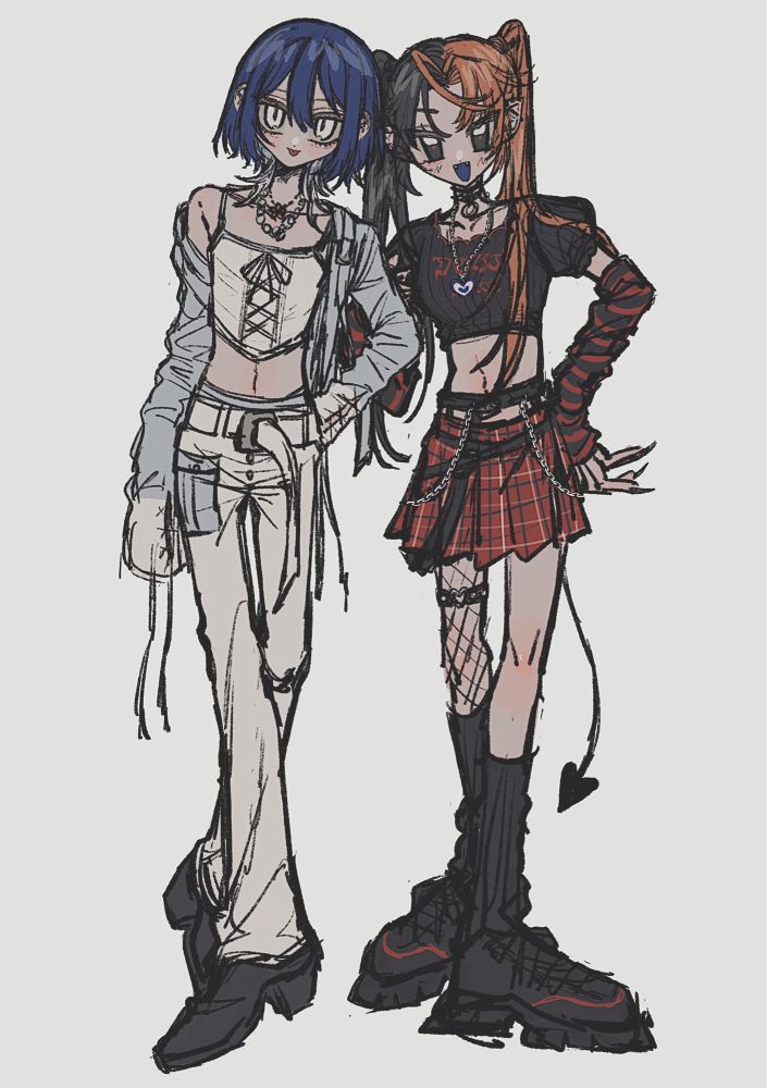 これは初期設定の絵なのでりんの前髪のデザインがちと違う。そんでもって2人ともTSさせられている。
