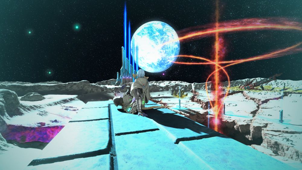 On the moon