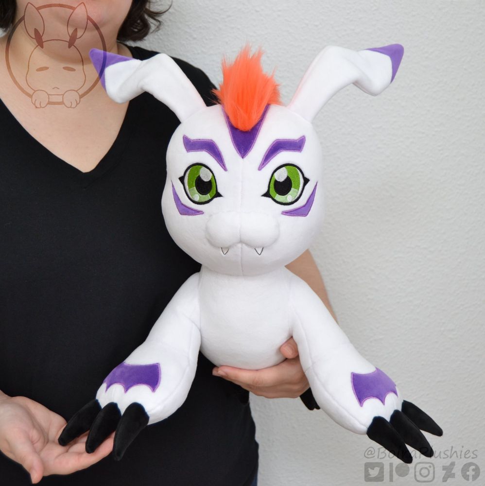 Handmade Gomamon plush