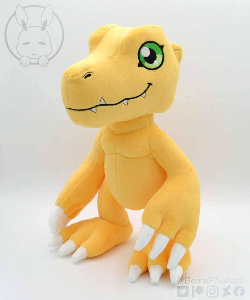 Handmade Agumon plush
