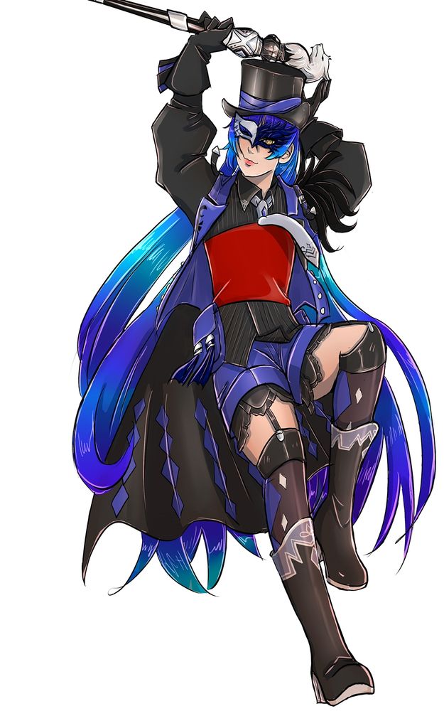 When you think about it carefully, it's not far-fetched, because Nahobino has the opportunity to learn the skills of others...like the Blue Mage. :D
.
.
.
.
just saying 