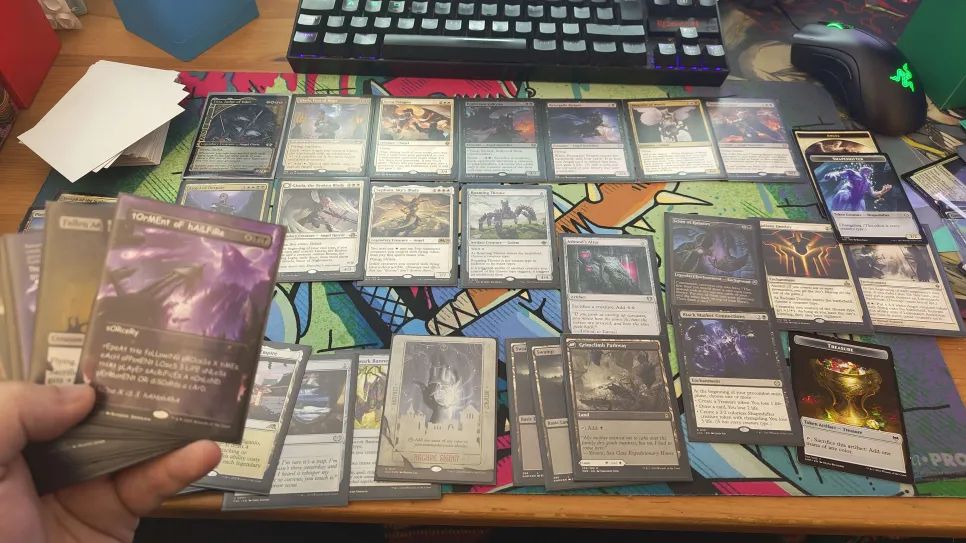 A Firja, Judge of Valor boardstate.