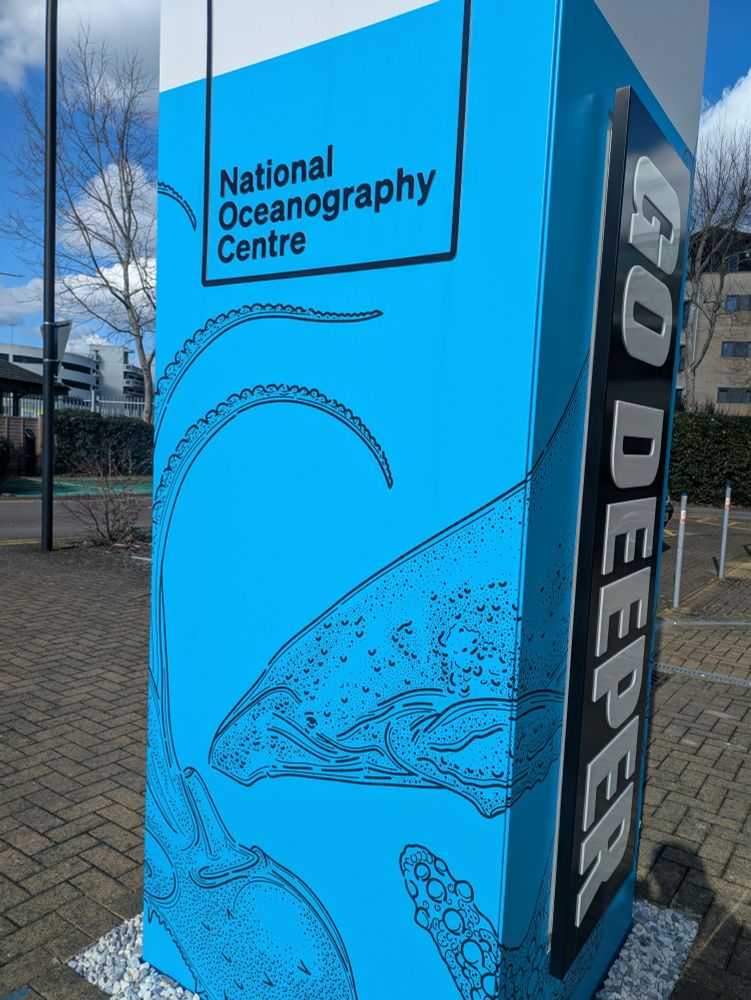 National Oceanography Centre sign 