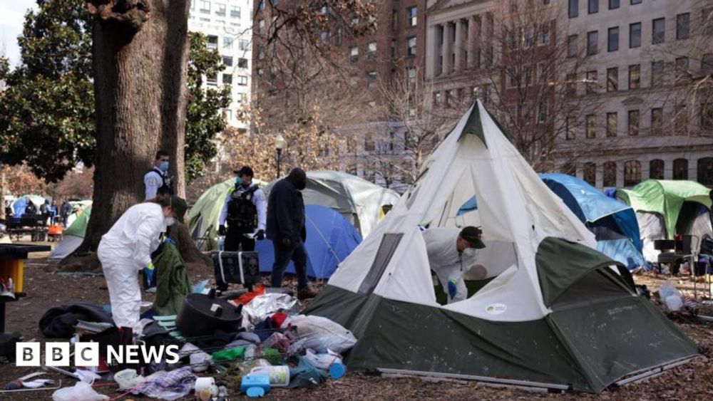 Trump says homeless people must go