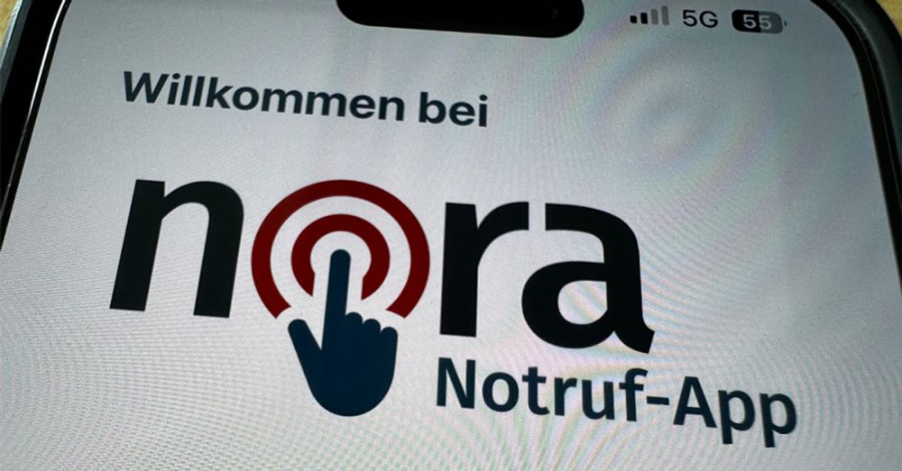 Notruf-App nora wieder verfügbar