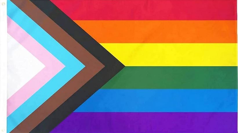 Progress pride flag