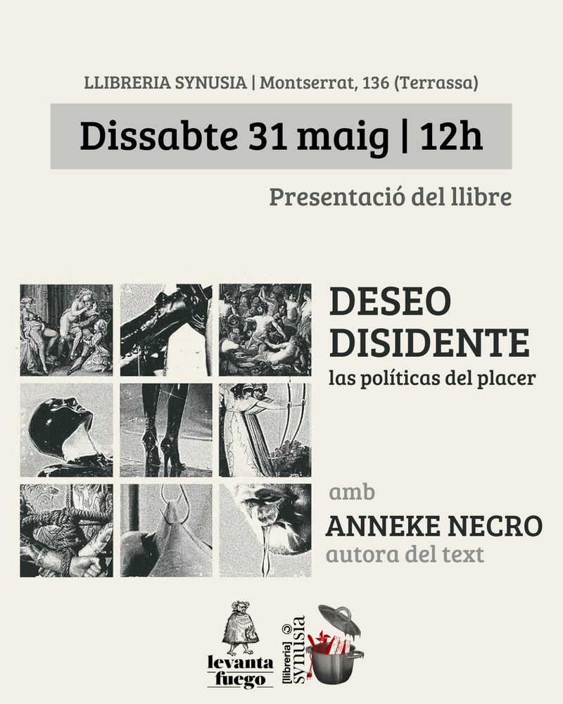 Cartel de la presentación en Synusia.